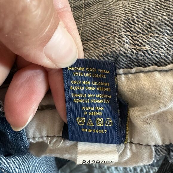 Oshkosh Bgosh Denim Overalls Vestbak Size 18 Months Jean Farm Carpenter Cotton - Picture 11 of 14